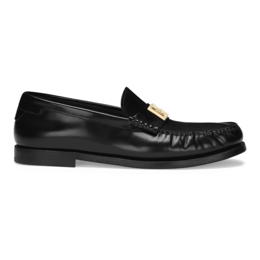 Men's 'Logo-Plaque' Loafers