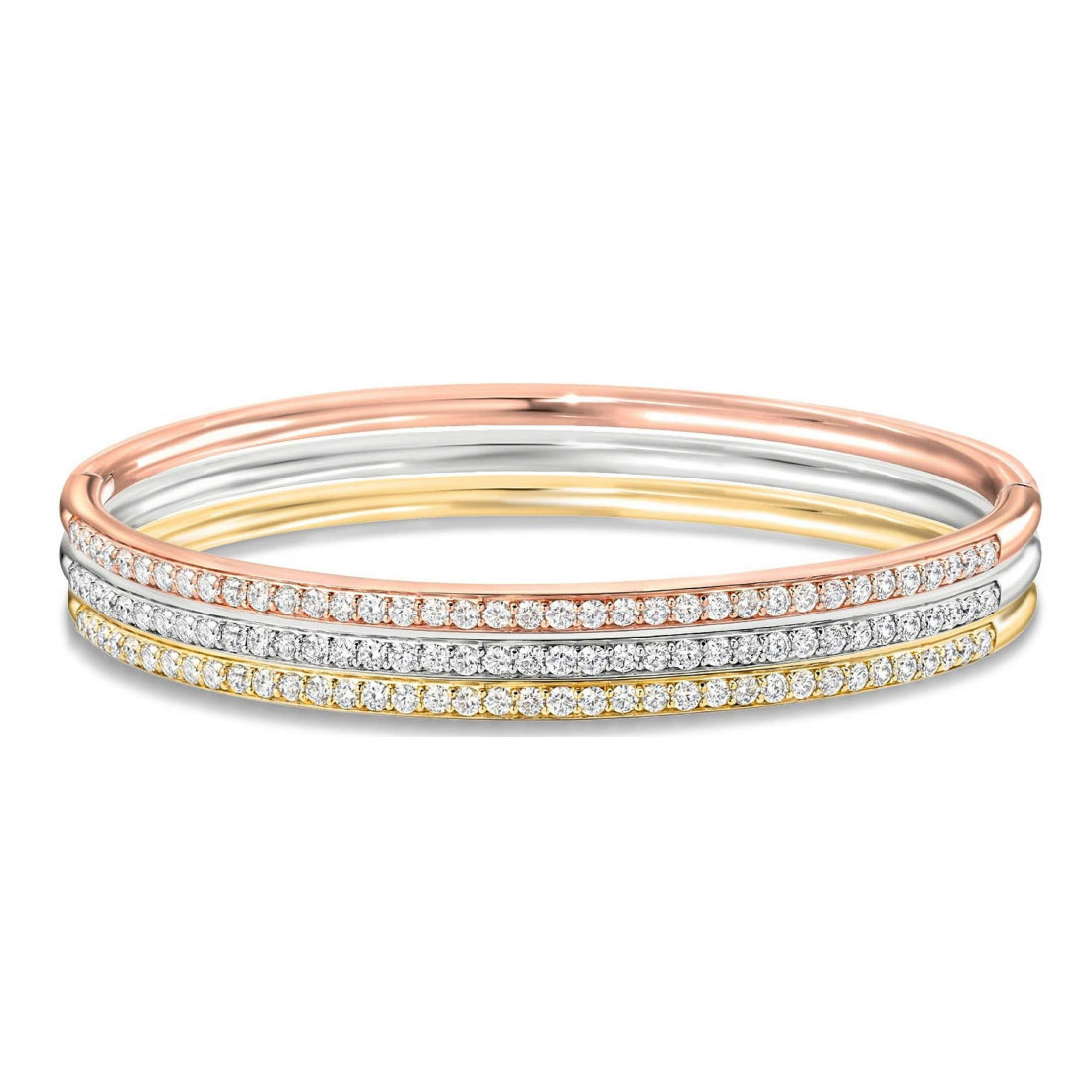 Women's 'Prong-Set Stackable' Bangle