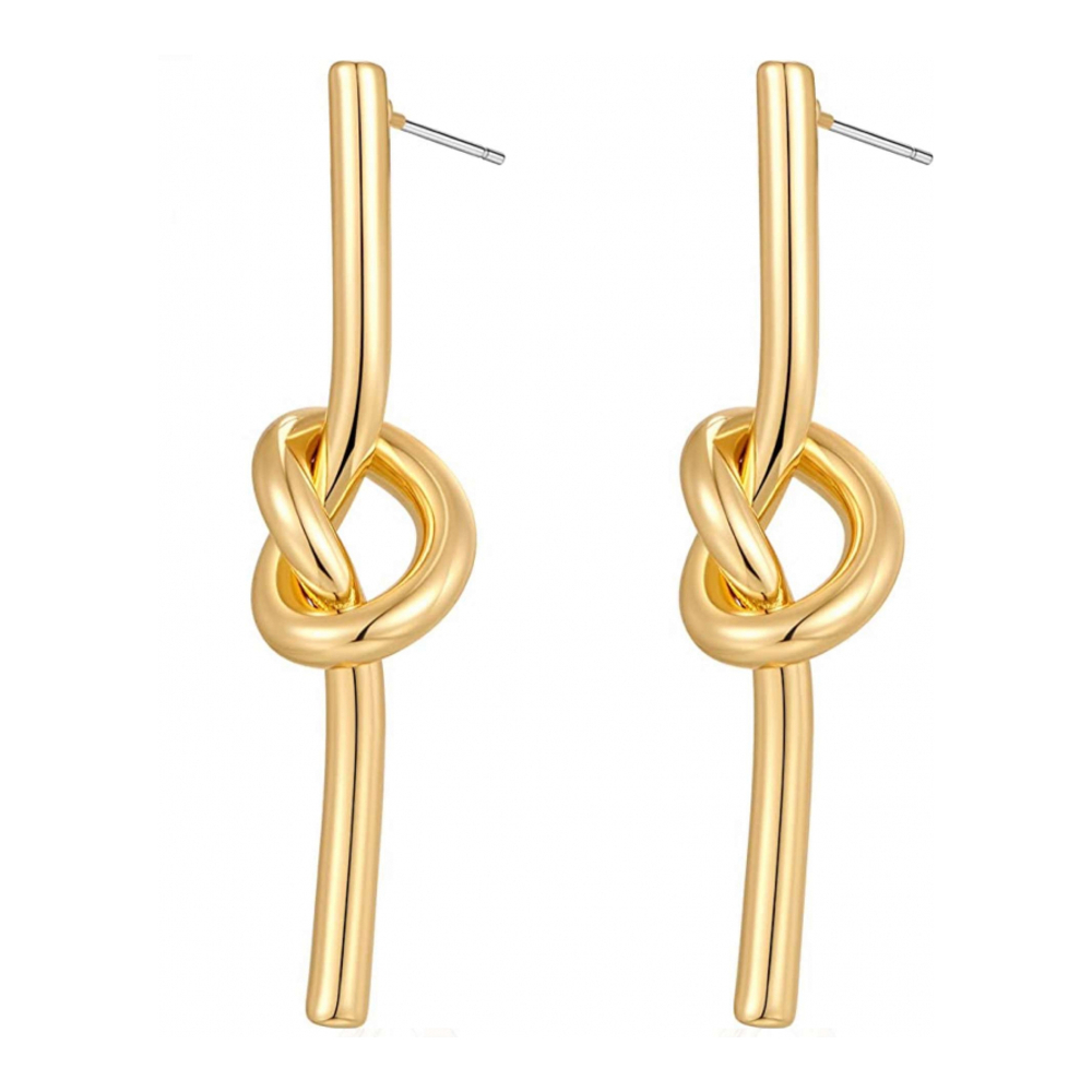 Women's 'Knot Linear' Earrings