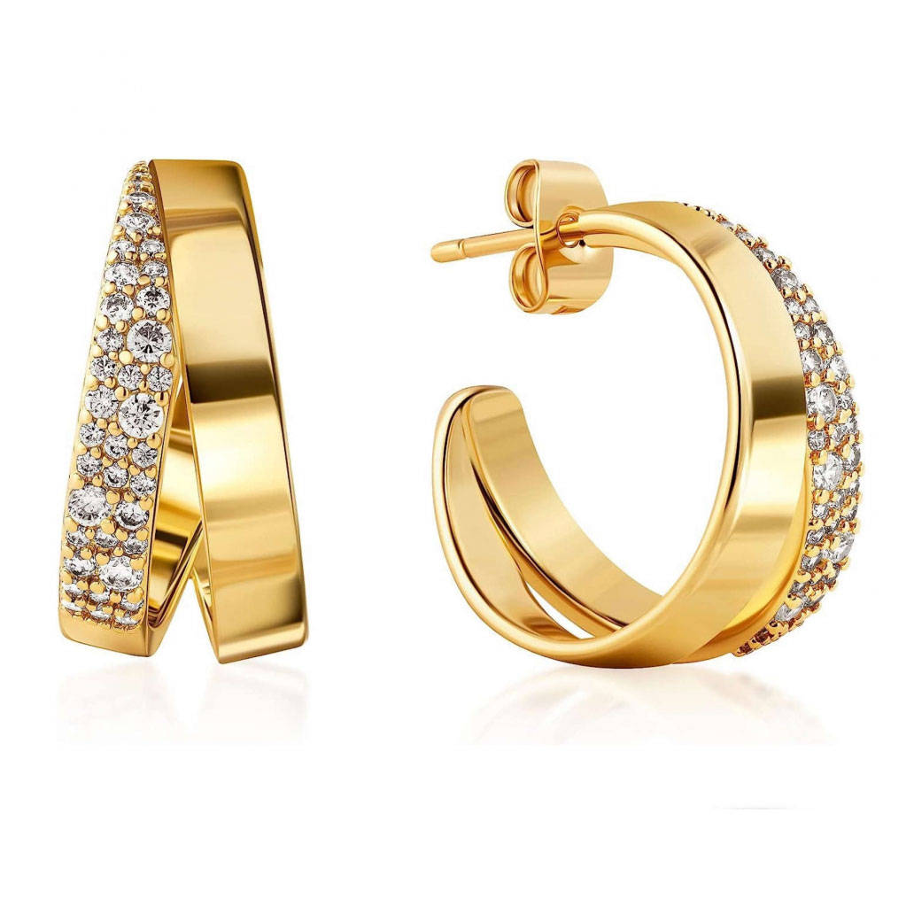 Women's 'Double Layer Mini Hoop' Earrings