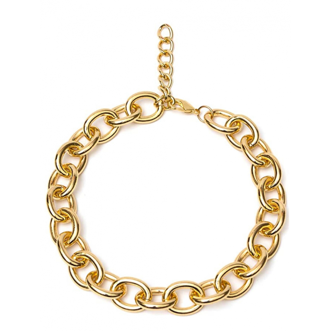 'Polished Chunky Chain' Halskette für Damen