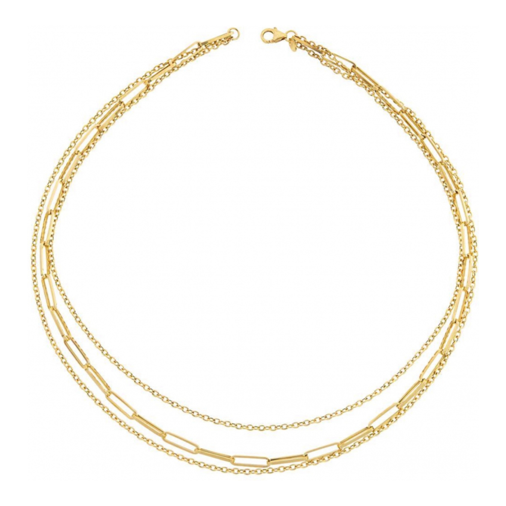 Collier 'Multi Layer Link' pour Femmes