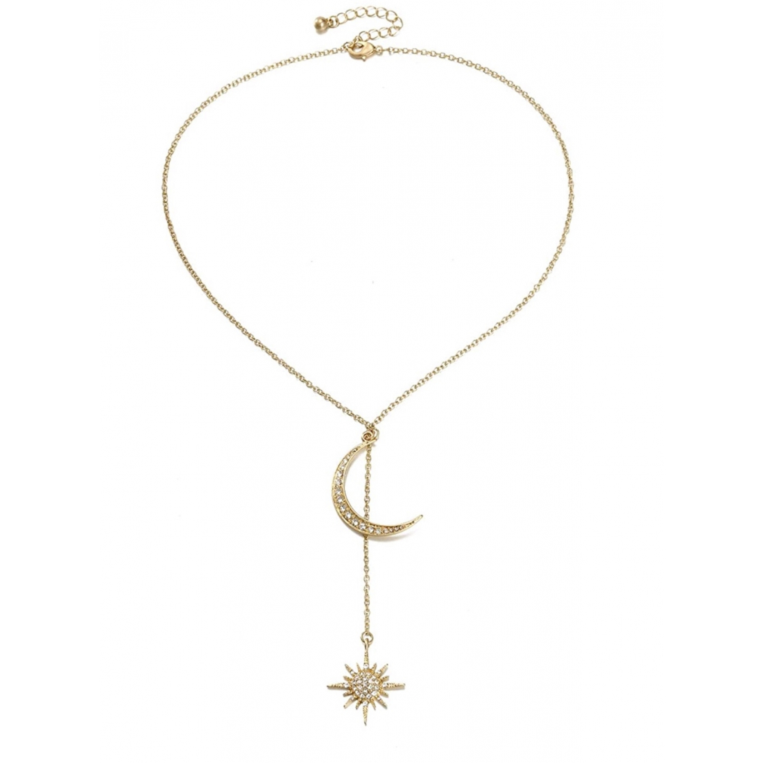 Collier 'Star And Moon' pour Femmes