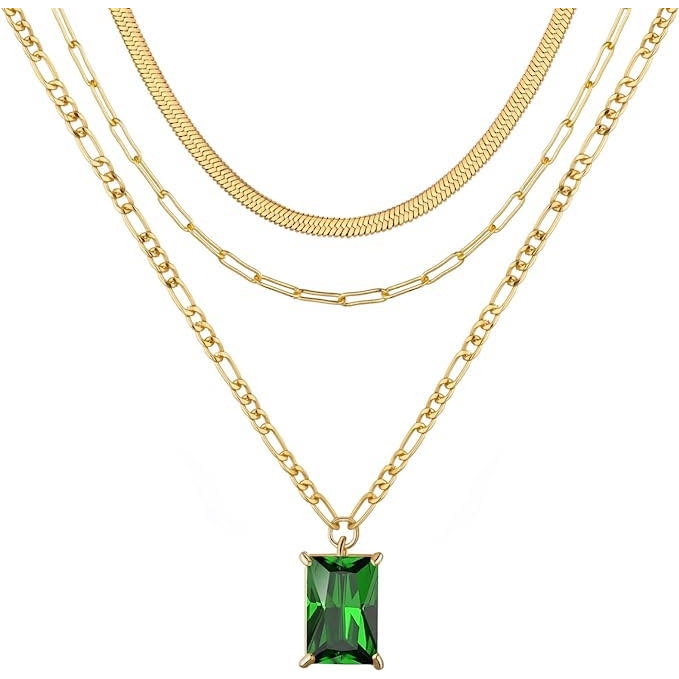 Collier 'Multi Layer Drop' pour Femmes