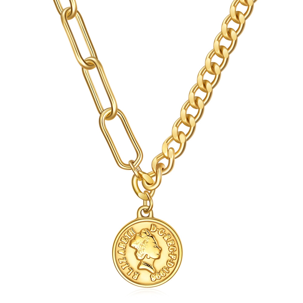 Women's 'Coin Drop' Necklace