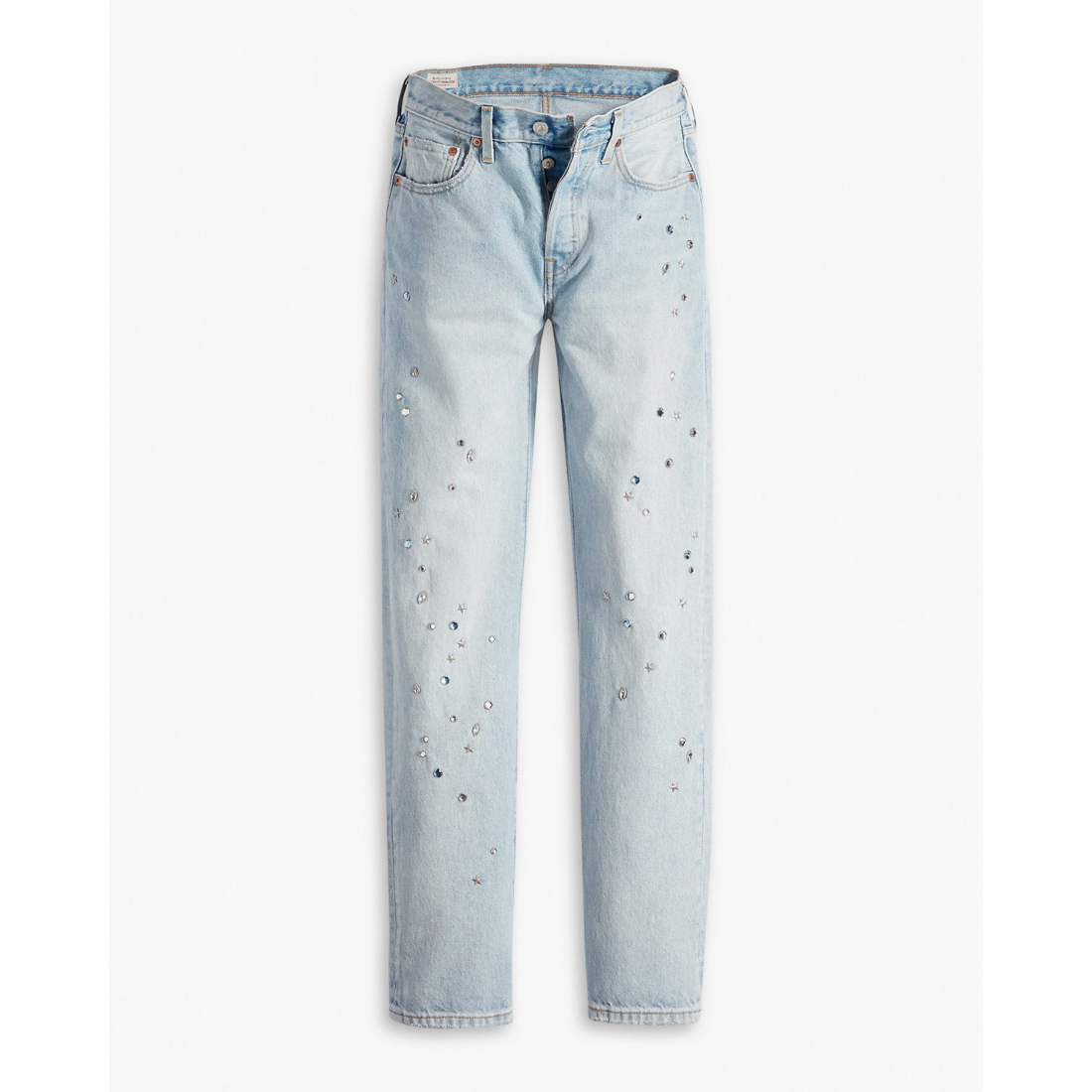 '501® Original Fit Studded' Jeans für Damen