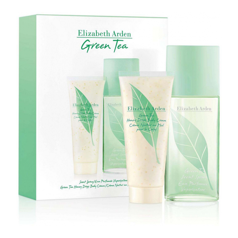 'Green Tea Scent' Perfume Set - 2 Pieces