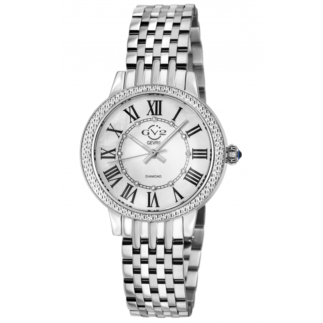 Women's Astor III SS Case, White MOP Dial, 316L Stainless Steel Bracelet Watch