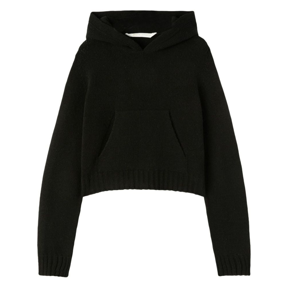 Sweatshirt à capuche  'Curved-Logo' pour Femmes