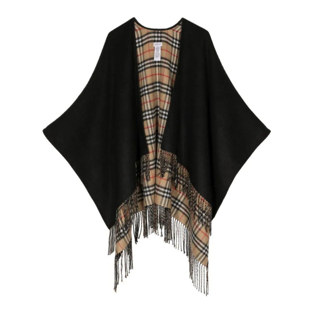 Women's 'Vintage Check' Cape