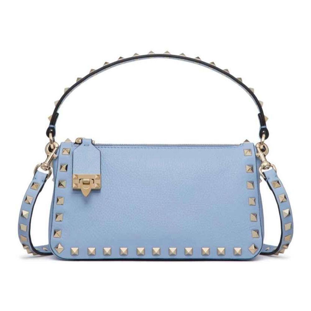 Women's 'Small Rockstud' Top Handle Bag