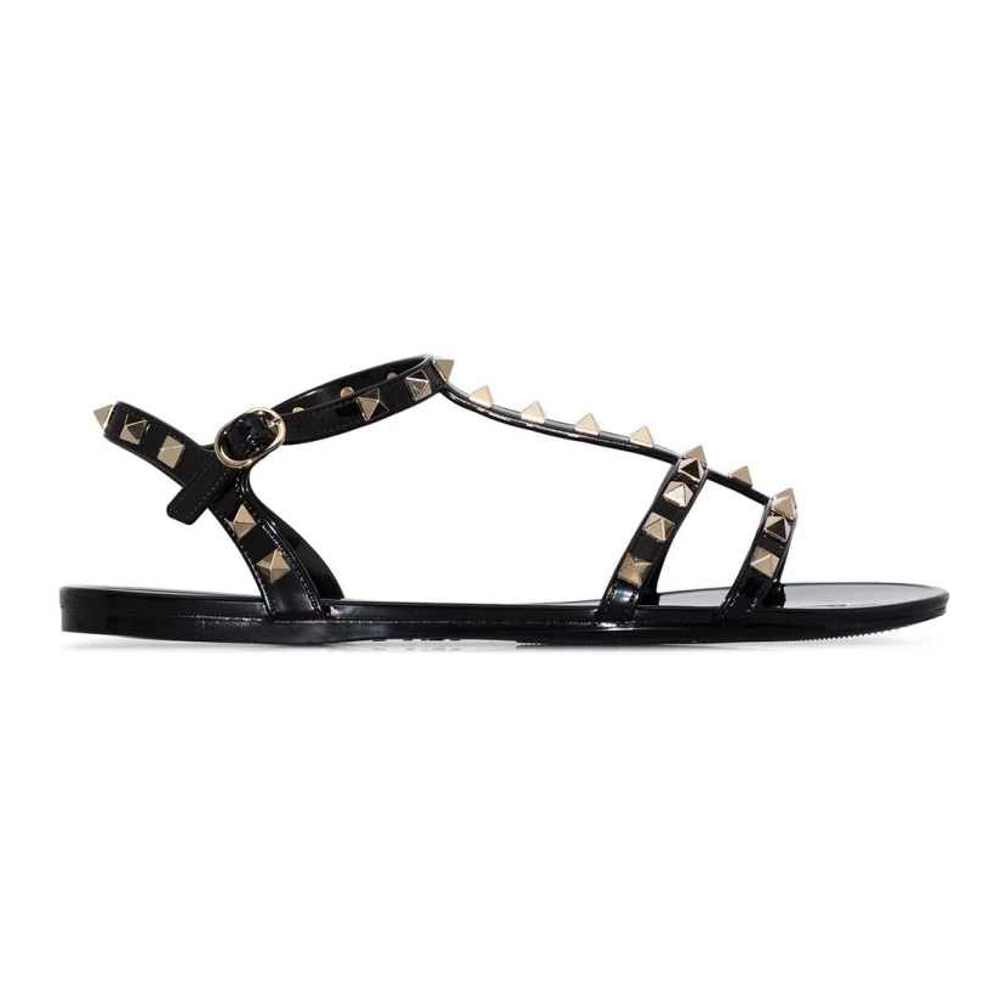 Sandales plates 'Rockstud' pour Femmes