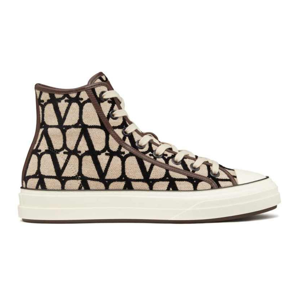 Men's 'Tootaloop Logo' High-Top Sneakers