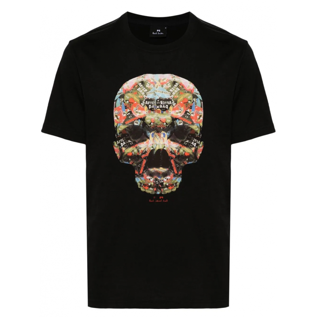 'Skull Sticker' T-Shirt für Herren