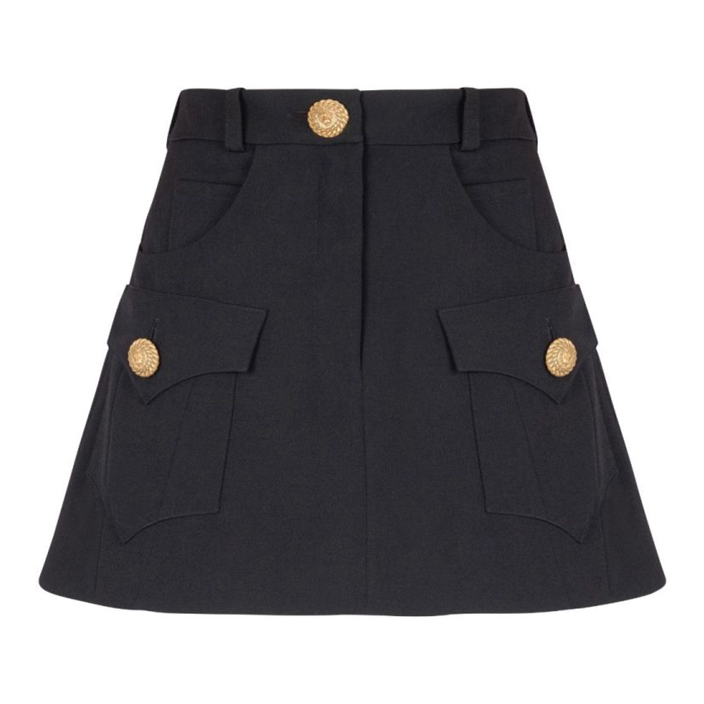 Women's 'Western Panelled' Mini Skirt