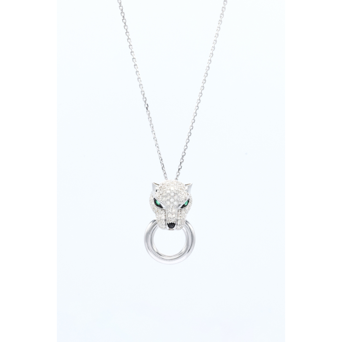 Pendentif sur chaine 'Bastet' pour Femmes