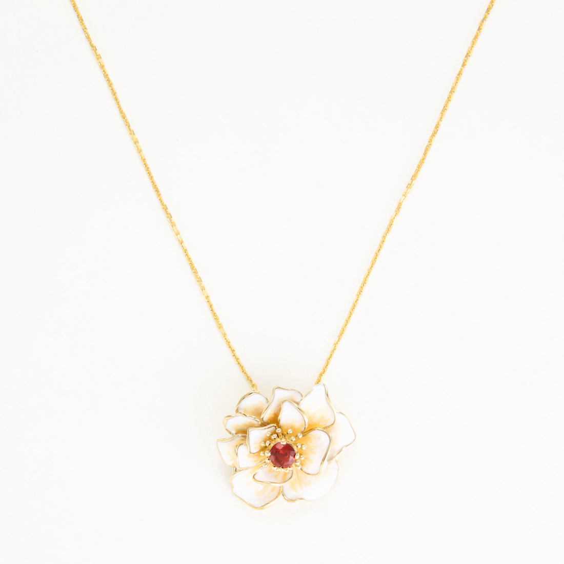 'Fleur Flamboyante' Halskette für Damen