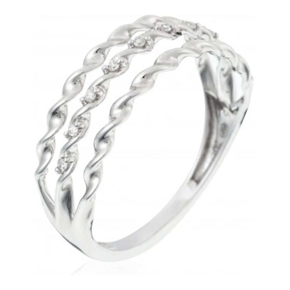 'Triple Camino de Diamantes' Ring für Damen