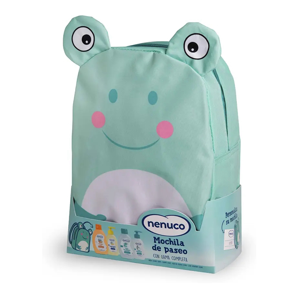 'Frog Backpack' Babypflege-Set - 4 Stücke