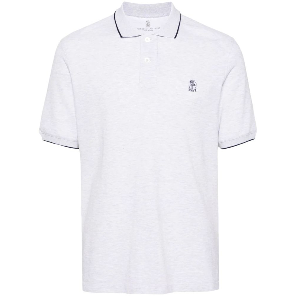 Polo 'Logo-Embroidered' pour Hommes