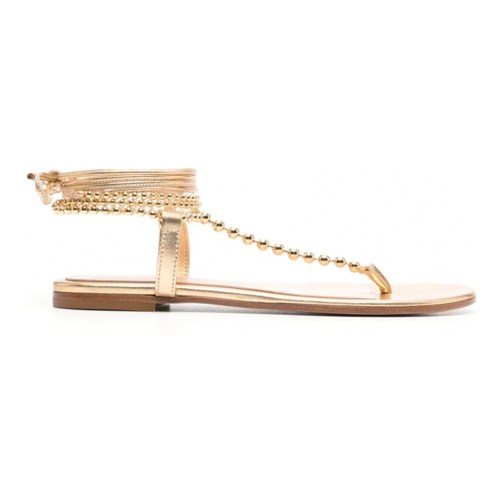 Women's 'Soleil Bead-Embellished' Thong Sandals