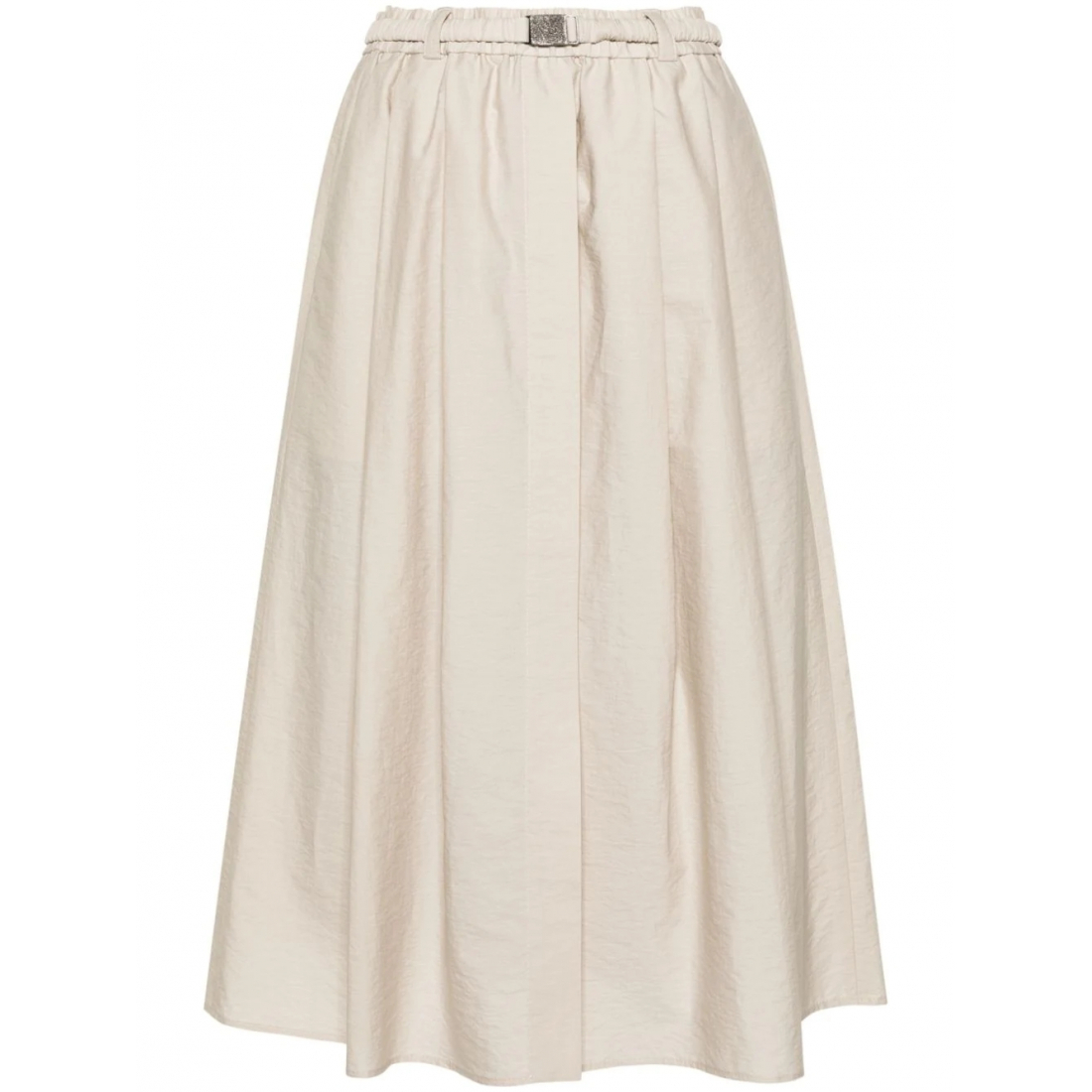 Women's 'Buckled Pleated' Midi Skirt