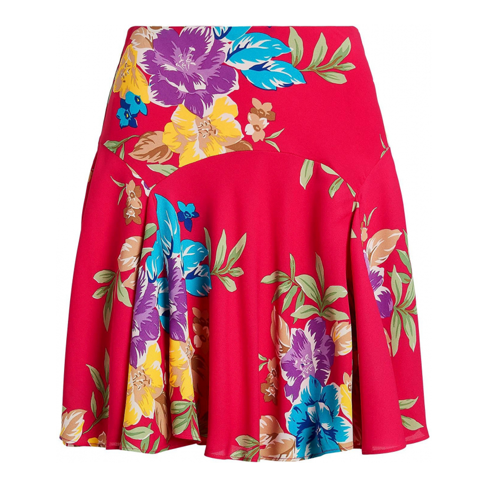 Women's 'Floral Georgette' Skirt