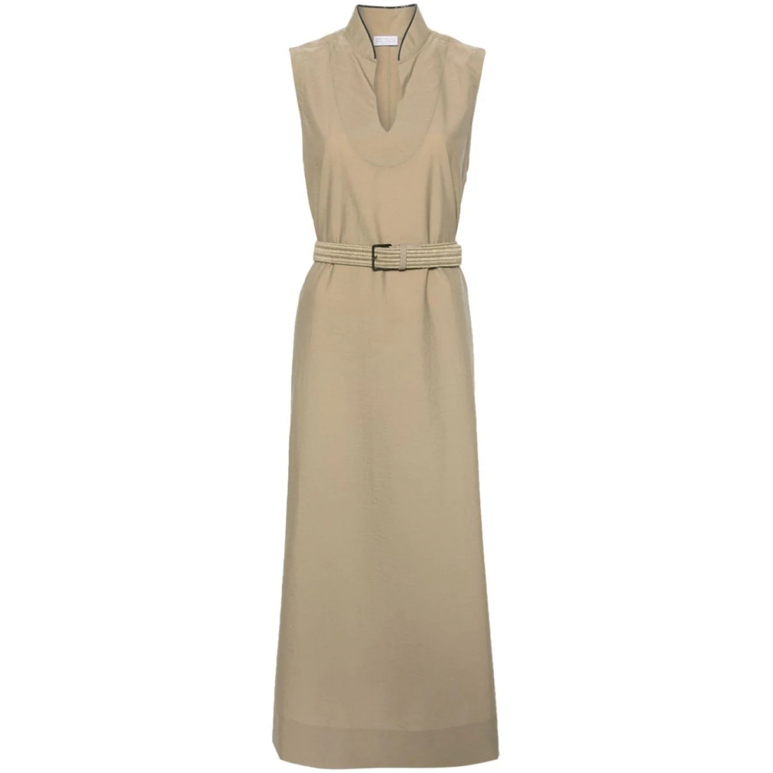 'Belted' Maxi Kleid für Damen