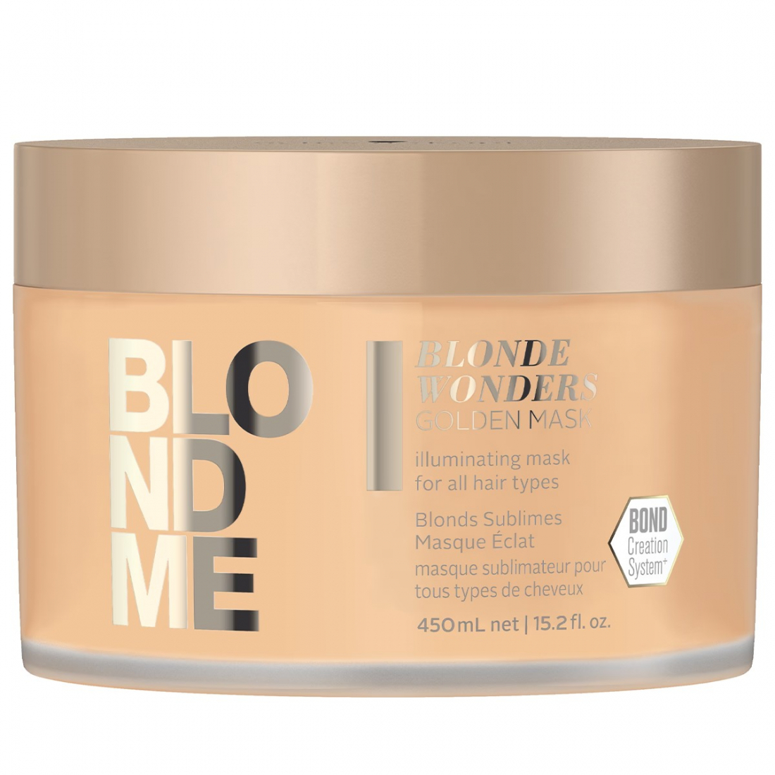 'BlondMe Blonde Wonders Golden' Haarmaske - 450 ml