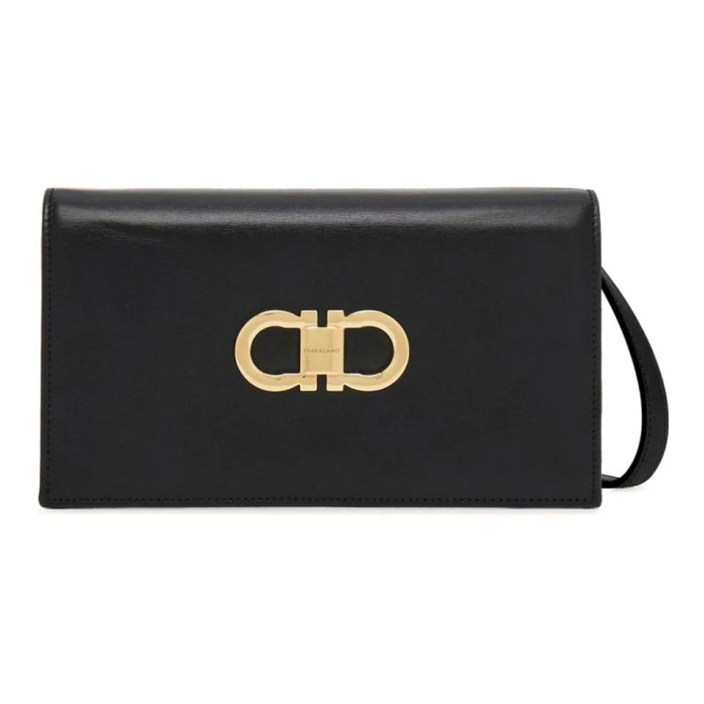 'Gancini-Plaque' Clutch für Damen