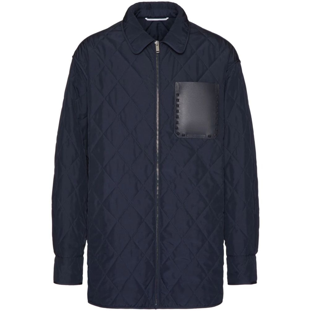Men's 'Rockstud Untitled Quilted' Overshirt