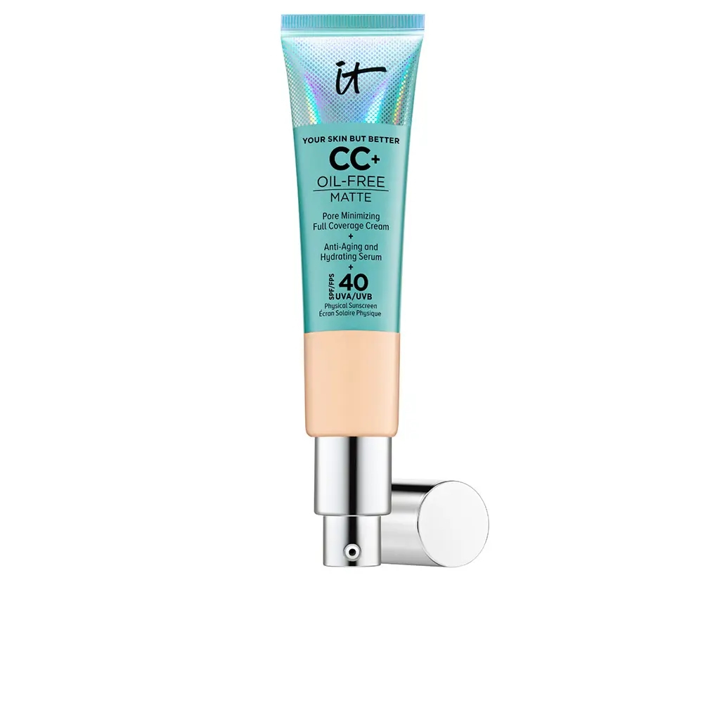 Fond de teint 'CC+ Cream Oil Free Matte Full Coverage SPF40' - Medium Tan 32 ml