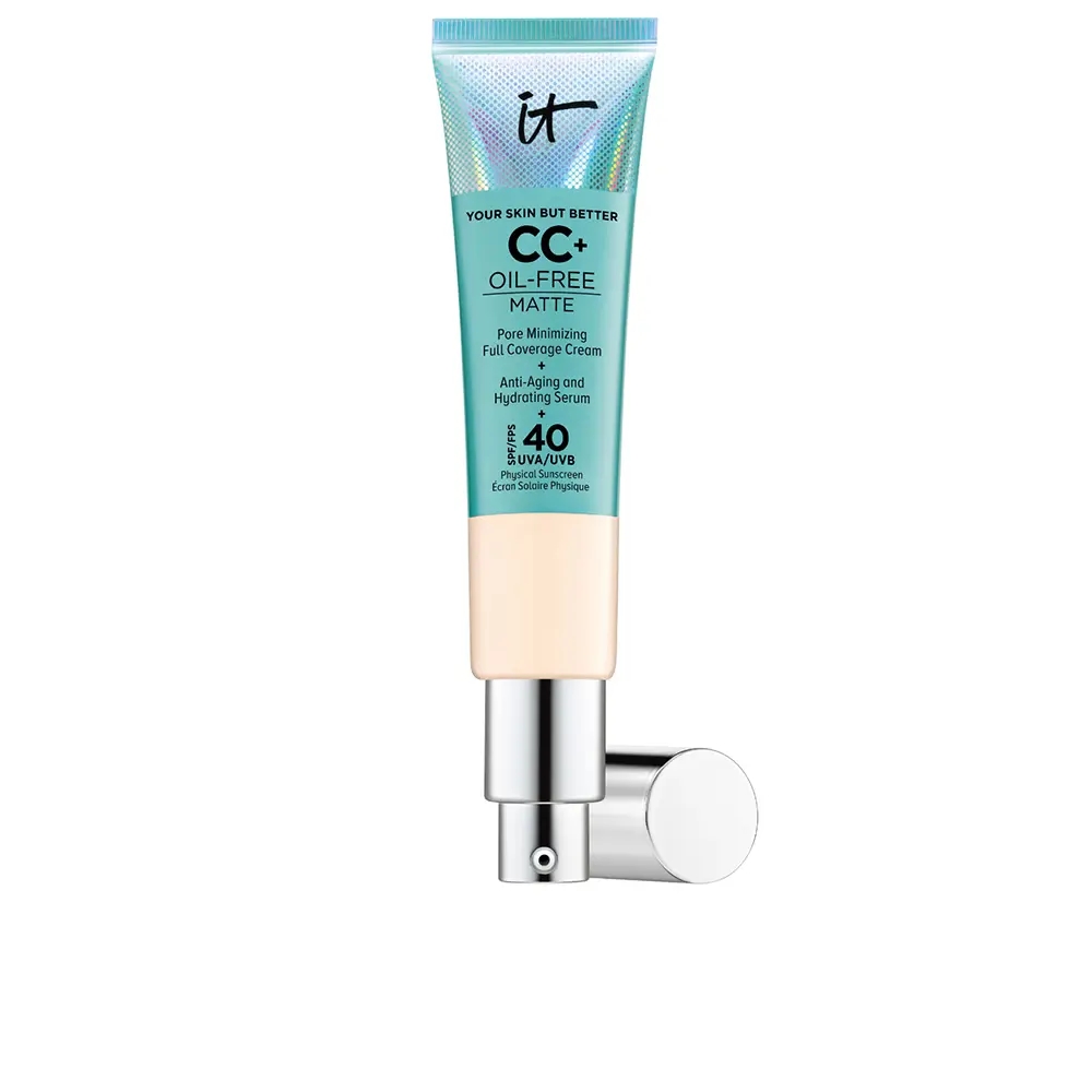 Fond de teint 'CC+ Cream Oil Free Matte Full Coverage SPF40' - Fair Light 32 ml