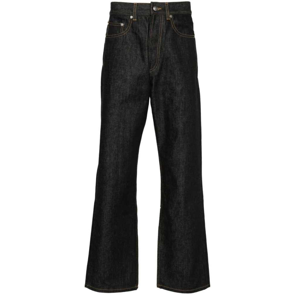 'Contrast Stitching' Jeans für Herren