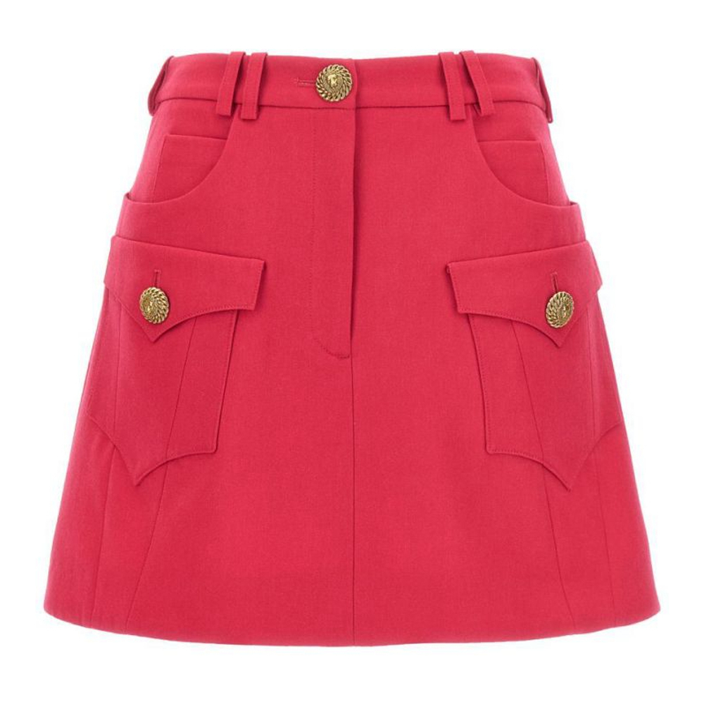 Women's 'Western Panelled' Mini Skirt