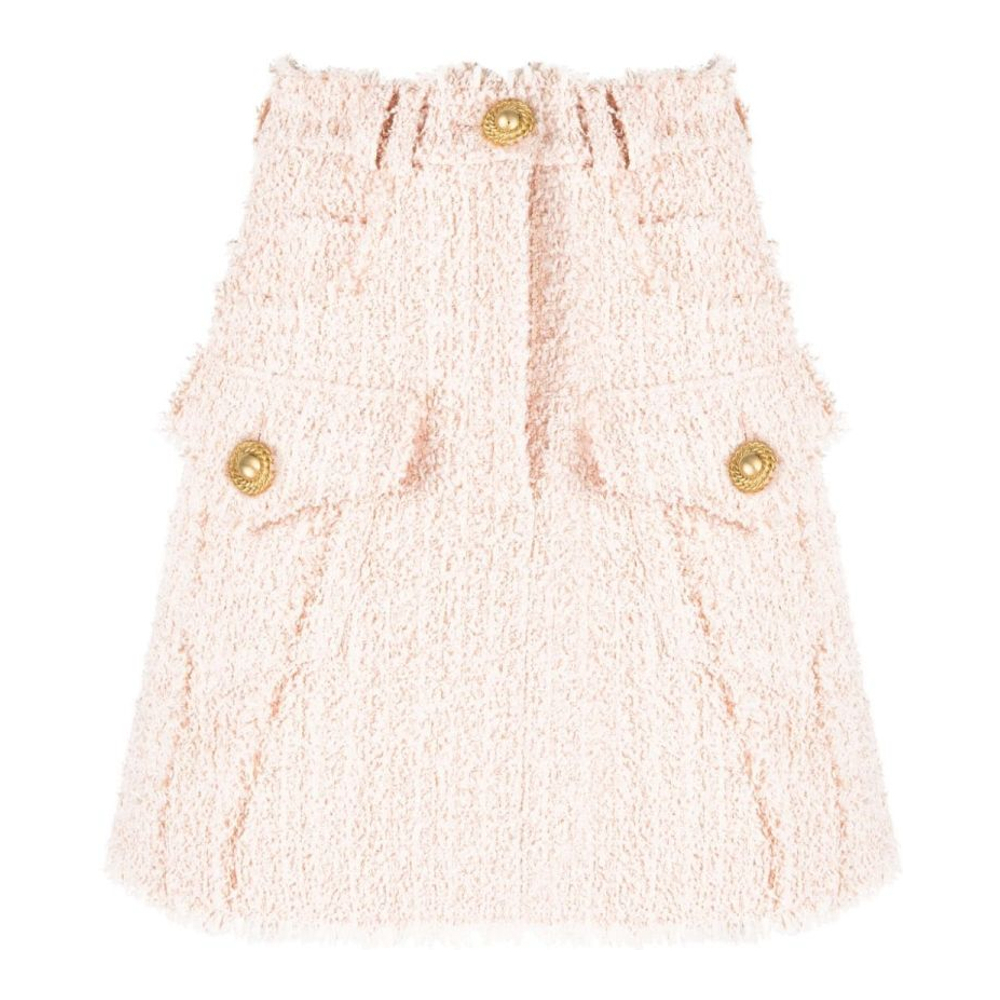 Women's 'Frayed Tweed' Mini Skirt