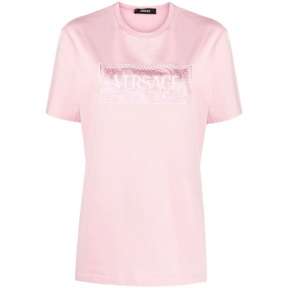 'Barocco Patch' T-Shirt für Damen