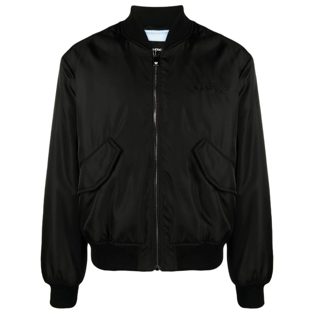 Men's 'Logo-Embroidered' Bomber Jacket