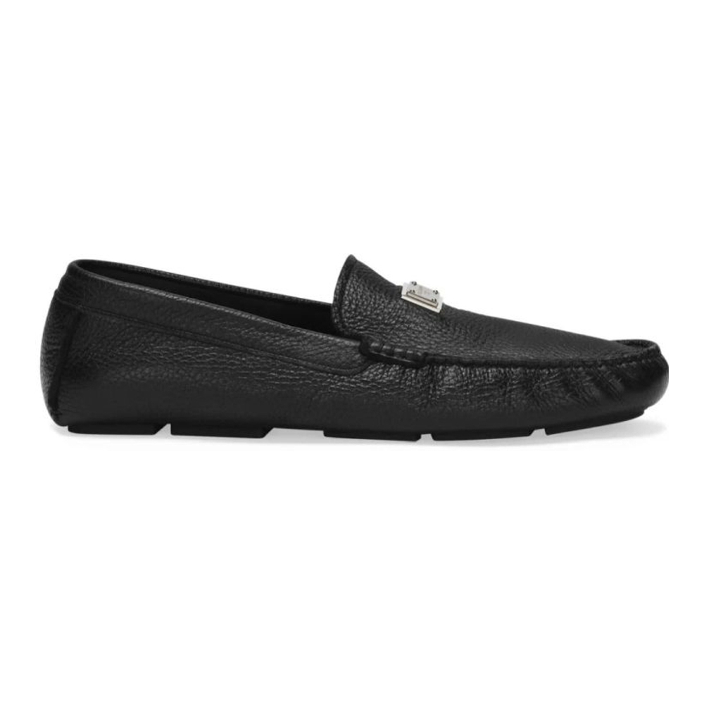 Men's 'Logo-Plaque' Loafers