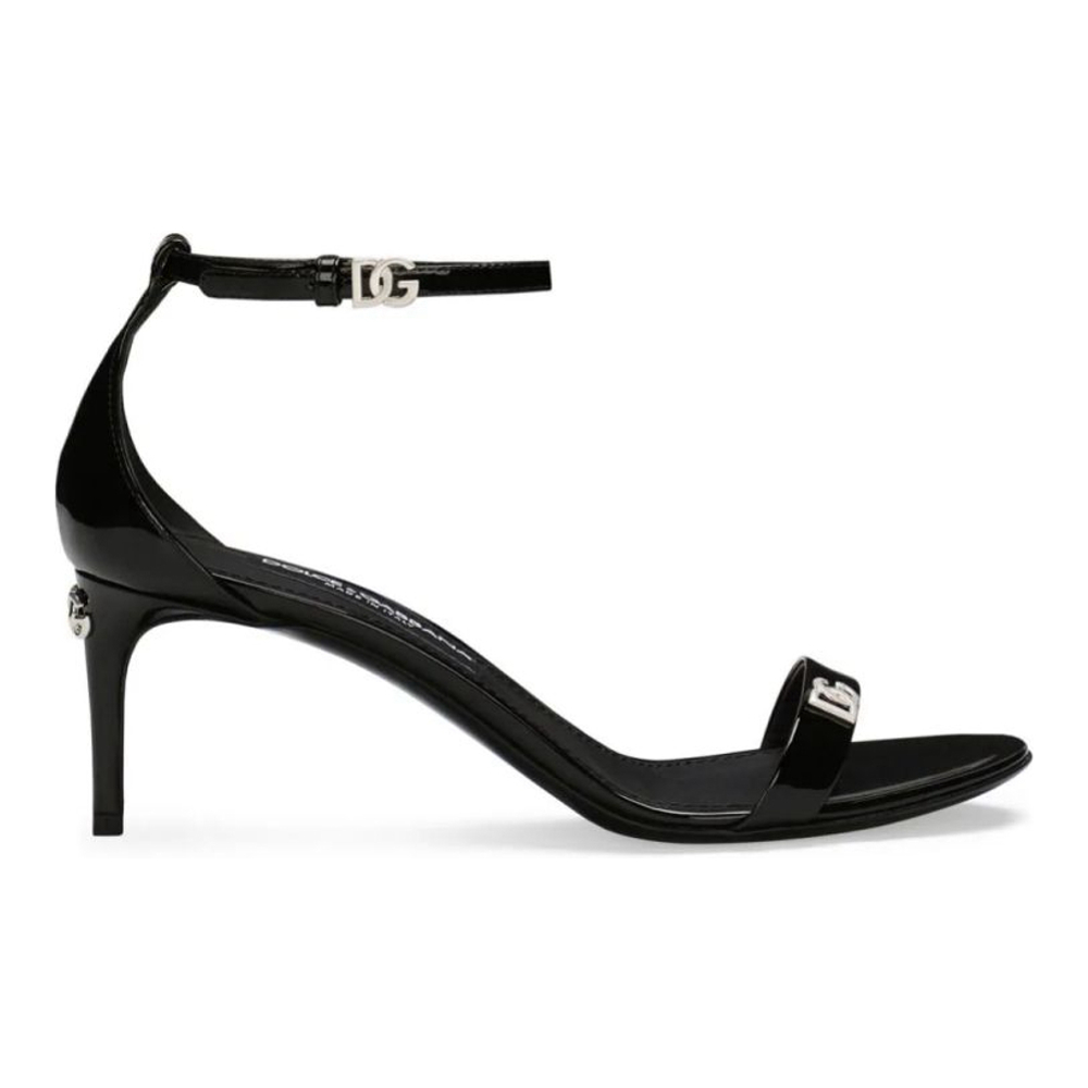 Women's 'Logo-Plaque' High Heel Sandals