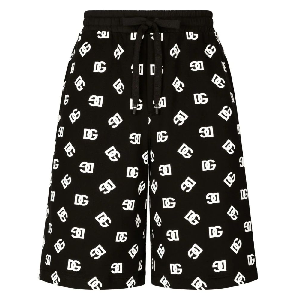 Short en coton 'Logo' pour Hommes