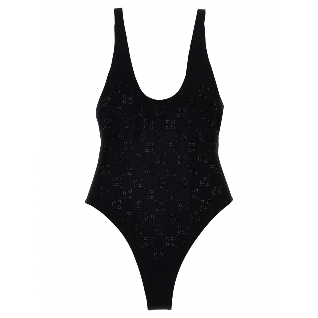 Maillot de bain 'Rhinestone-Embellished Monogram' pour Femmes