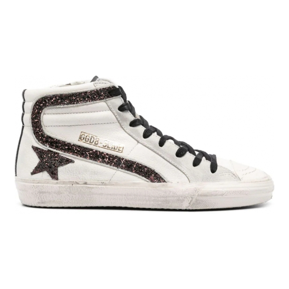 Women's 'Slide Sequin-Embellished' High-Top Sneakers