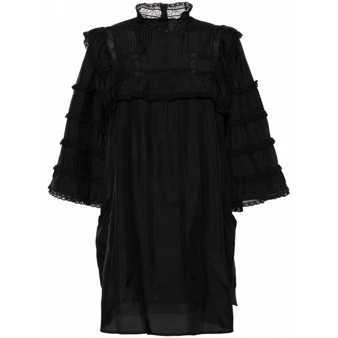 Robe mini 'Pintuck' pour Femmes