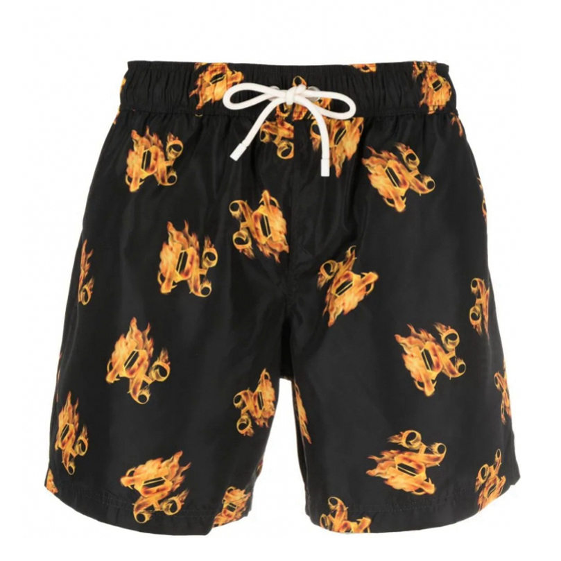 Short de bain 'Burning Monogram-Print' pour Hommes