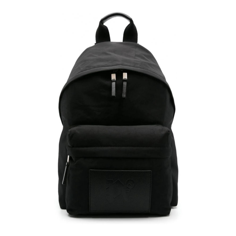 Men's 'Logo-Debossed Zipped' Backpack