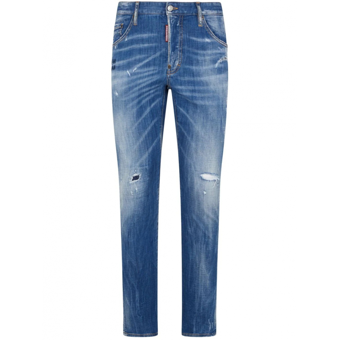 'Distressed Slim-Cut' Jeans für Herren