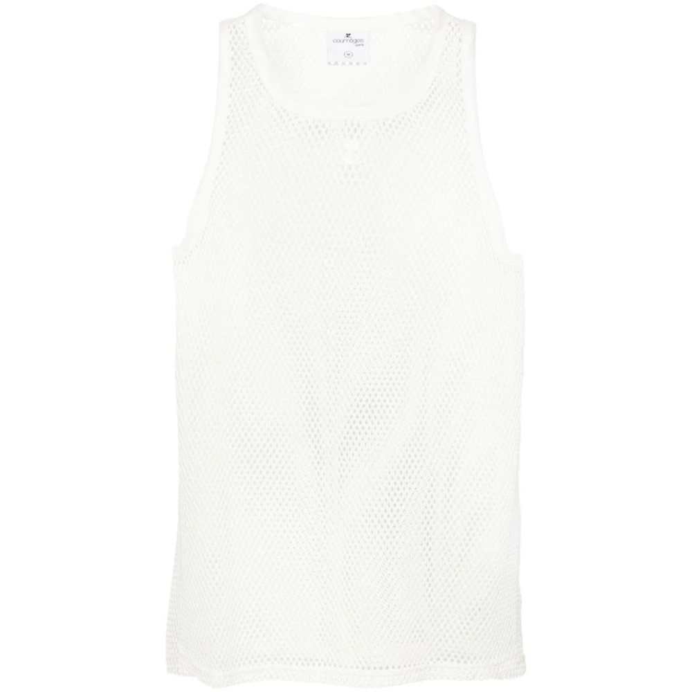 Men's 'Logo-Patch' Tank Top