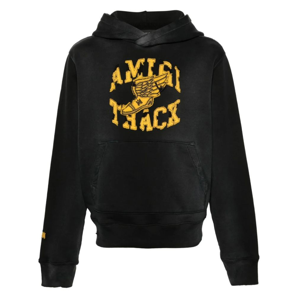 Men's 'Track Patch-Embellished' Hoodie