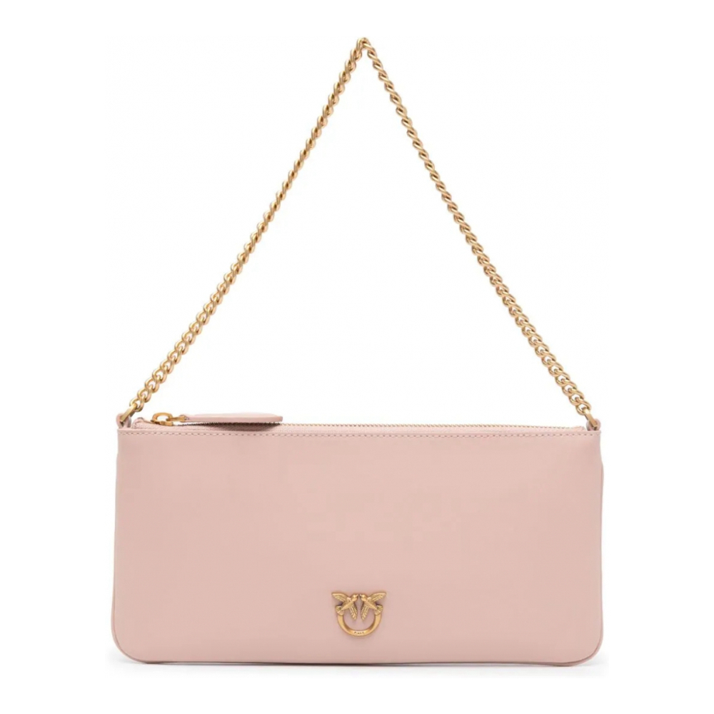 Women's 'Flat Classic Love' Shoulder Bag